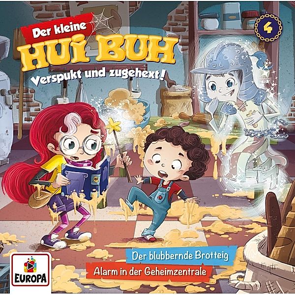 Der kleine Hui Buh 04/Der blubbernde Brotteig/Alarm in der Geheimzentrale (Audio-CD), Ulrike Rogler, Simone Veenstra