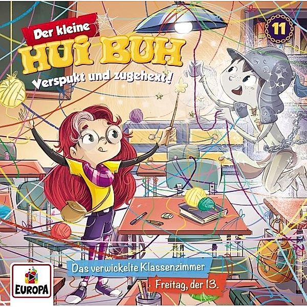 Der kleine Hui Buh 11 /Das verwickelte Klassenzimmer / Freitag, der 13., 1 Audio-CD, Ulrike Rogler, Simone Veenstra