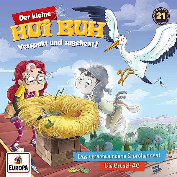 Der kleine Hui Buh - 21 - Folge 21: Das verschwundene Storchennest / Die Grusel-AG, Simone Veenstra, Ulrike Rogler