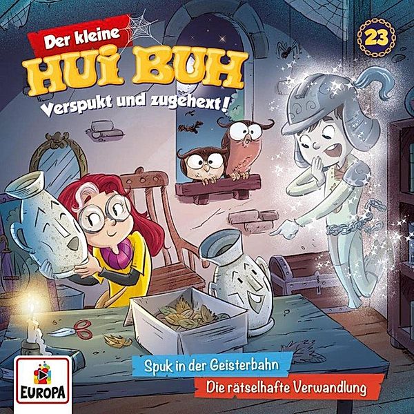 Der kleine Hui Buh - 23 - Folge 23: Spuk in der Geisterbahn / Die rätselhafte Verwandlung, Simone Veenstra, Ulrike Rogler
