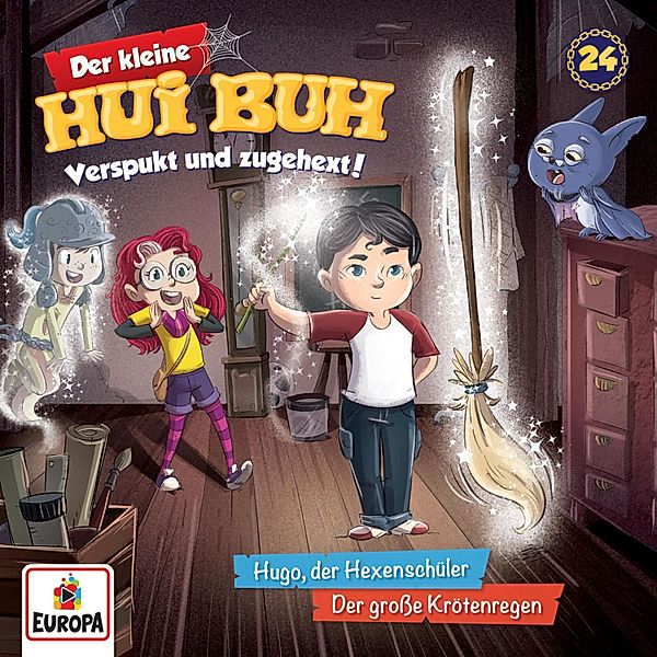 Der kleine Hui Buh - 24 - Folge 24: Hugo, der Hexenschüler / Der große Krötenregen, Fee Krämer, Ulrike Rogler