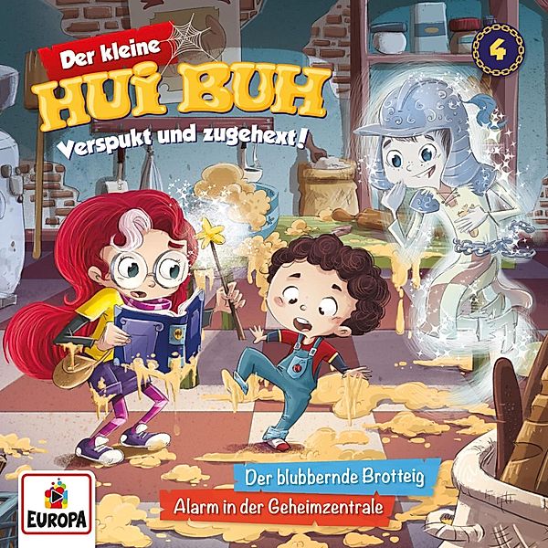 Der kleine Hui Buh - 4 - Folge 04: Der blubbernde Brotteig / Alarm in der Geheimzentrale, Simone Veenstra, Ulrike Rogler