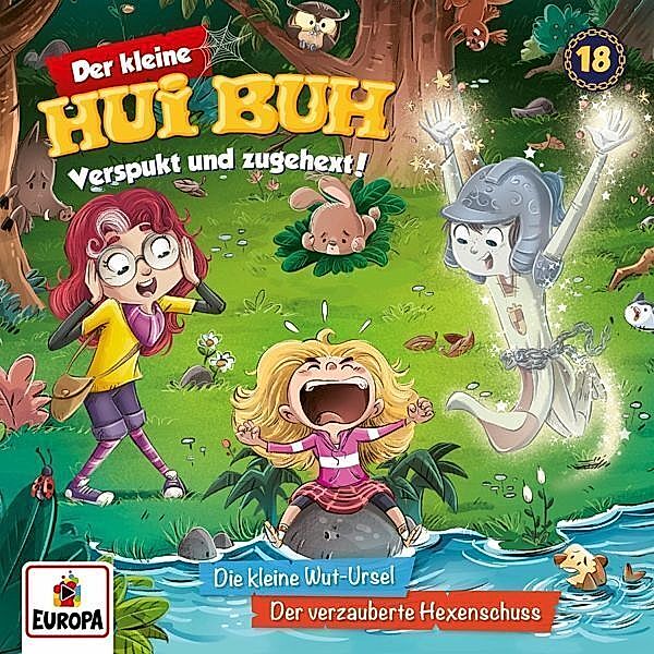 Der kleine Hui Buh - Die kleine Wut-Ursel / Der verzauberte Hexenschuss,1 Audio-CD, Der Kleine Hui Buh