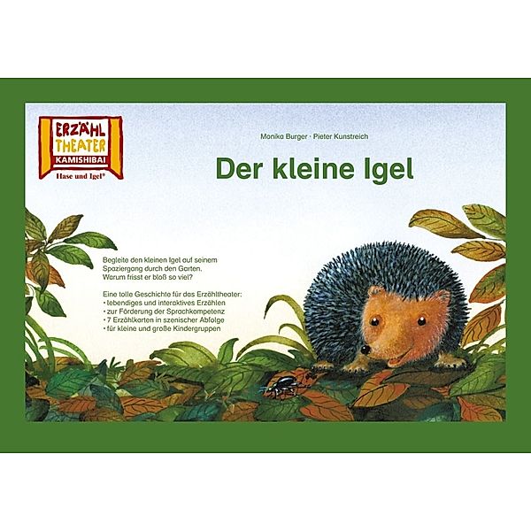 Der kleine Igel / Kamishibai Bildkarten, Monika Burger, Pieter Kunstreich
