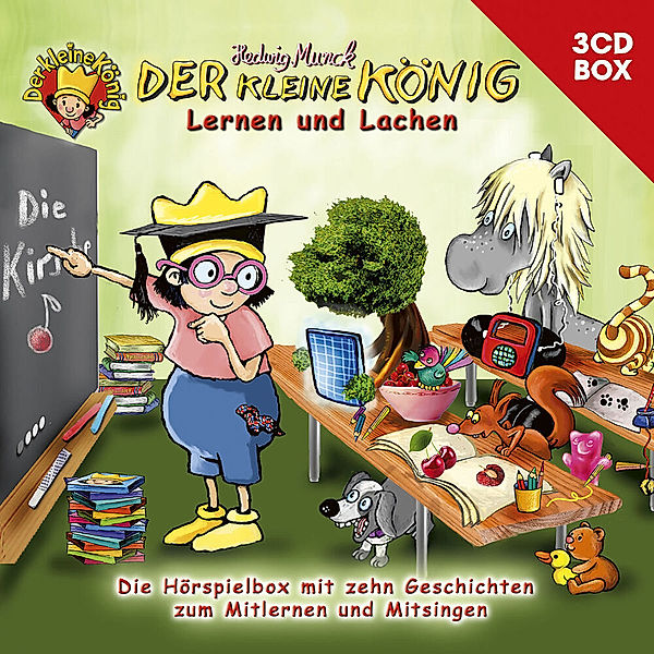 Der kleine König - 3-CD Hörspielbox - Lernen und Lachen.Vol.4,3 Audio-CD, Der kleine König