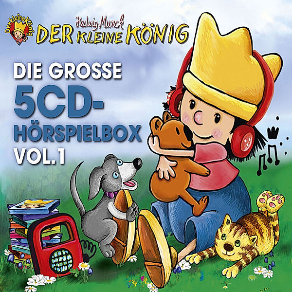 Der kleine König - Der kleine König - Die grosse 5-CD Hörspielbox.Vol.1,5 Audio-CD, Hedwig Munck