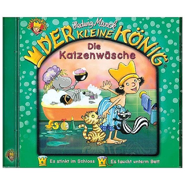 Der kleine König - Die Katzenwäsche,1 Audio-CD, Hedwig Munck