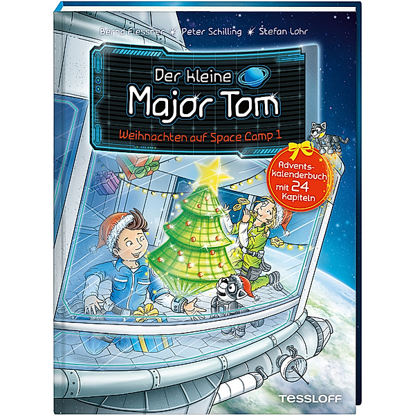 Der kleine Major Tom / Der kleine Major Tom. Adventskalenderbuch. Weihnachten auf Space Camp 1., Bernd Flessner, Peter Schilling