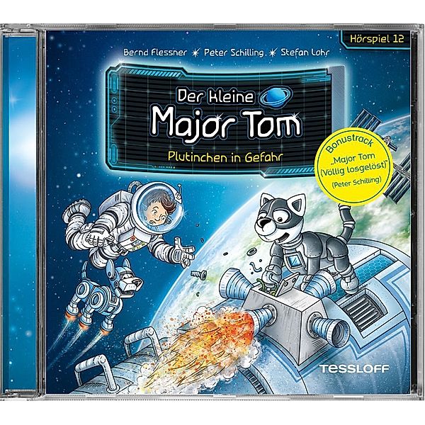 Der kleine Major Tom. Hörspiel 12. Plutinchen in Gefahr,Audio-CD, Bernd Flessner, Peter Schilling