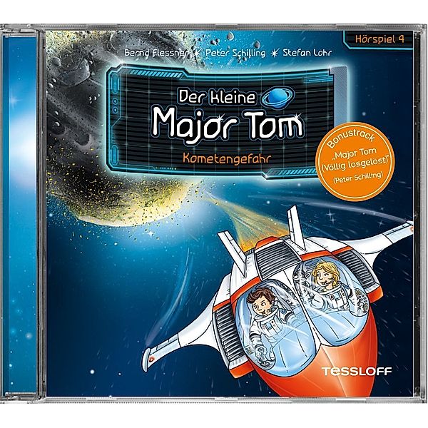 Der kleine Major Tom - Kometengefahr,Audio-CD, Bernd Flessner, Peter Schilling