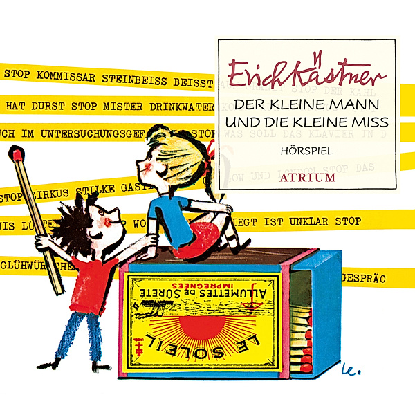 Der kleine Mann und die kleine Miss,1 Audio-CD, Erich Kästner
