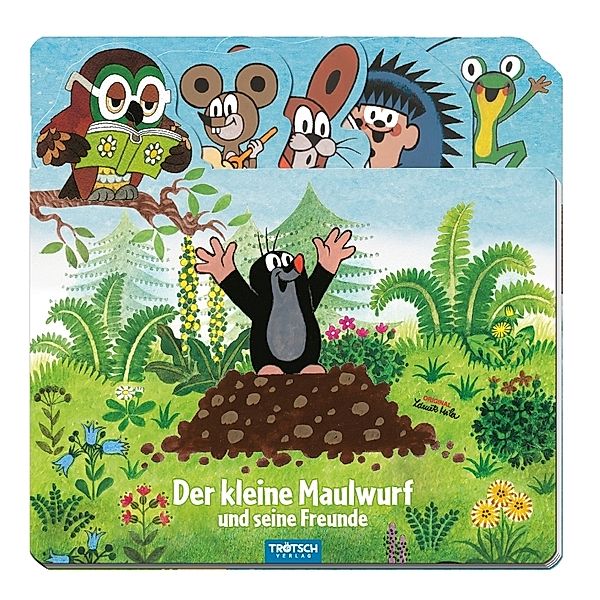 Der kleine Maulwurf / Der kleine Maulwurf und seine Freunde, Registerbuch mit Klappen, Zdenek Miler