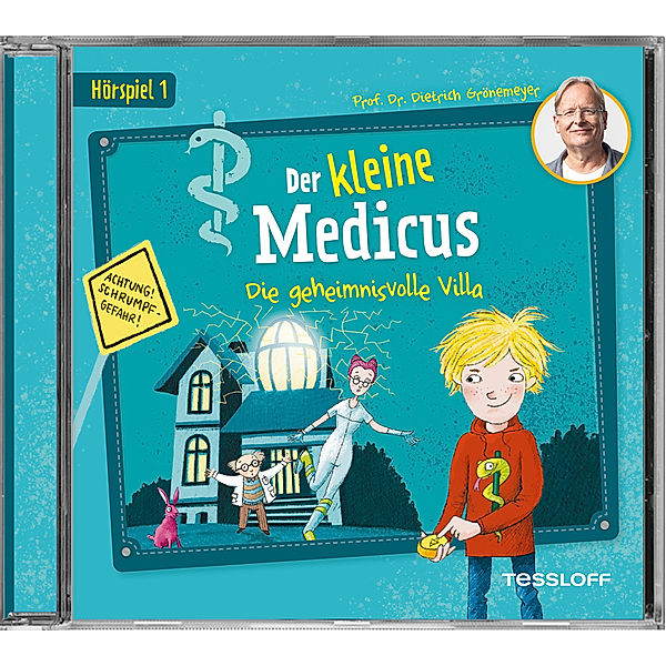 Der kleine Medicus. Hörspiel 1: Die geheimnisvolle Villa,Audio-CD, Dietrich Grönemeyer