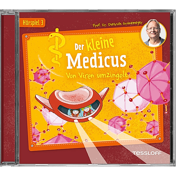 Der kleine Medicus. Hörspiel 3: Von Viren umzingelt,Audio-CD, Dietrich Grönemeyer