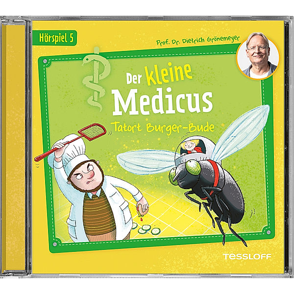 Der kleine Medicus. Hörspiel 5: Tatort Burger-Bude,Audio-CD, Dietrich Grönemeyer