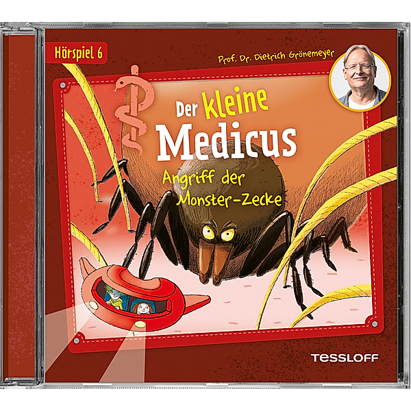 Der kleine Medicus. Hörspiel 6: Angriff der Monster-Zecke,Audio-CD, Dietrich Grönemeyer