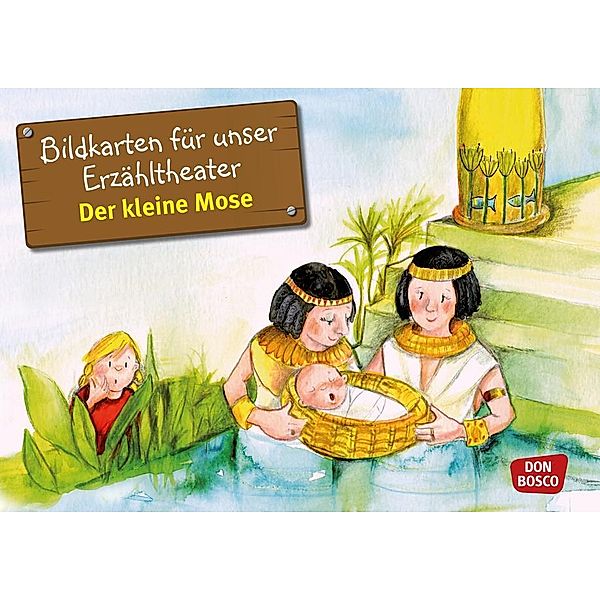 Der kleine Mose, Kamishibai Bildkartenset, Susanne Brandt, Klaus-Uwe Nommensen