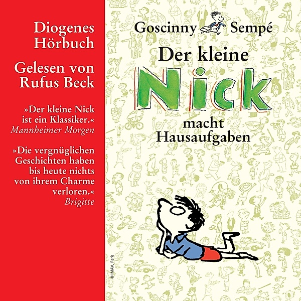 Der kleine Nick - Der kleine Nick macht Hausaufgaben, René Goscinny, Jean-Jacques Sempé