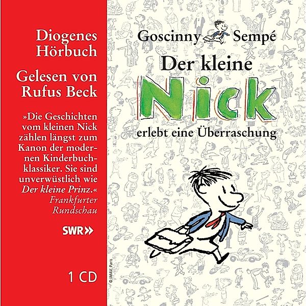 Der kleine Nick erlebt eine Überraschung, 1 Audio-CD, René Goscinny