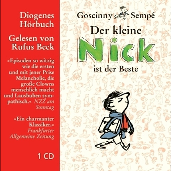 Der kleine Nick ist der Beste, 1 Audio-CD, René Goscinny