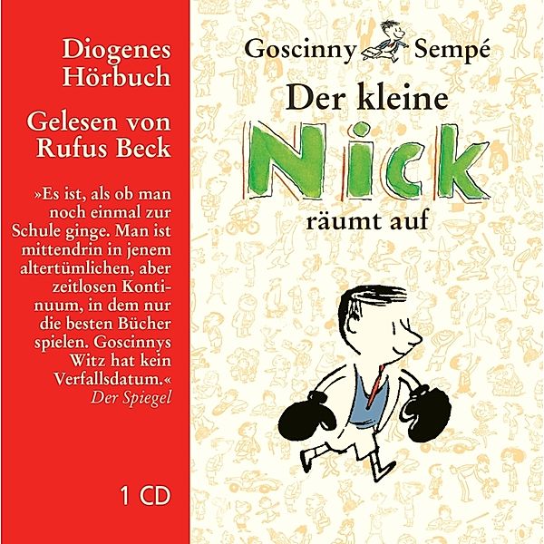 Der kleine Nick räumt auf,1 Audio-CD, Jean-Jacques Sempe