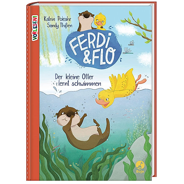 Der kleine Otter lernt schwimmen / Ferdi & Flo Bd.1, Katrin Pokahr