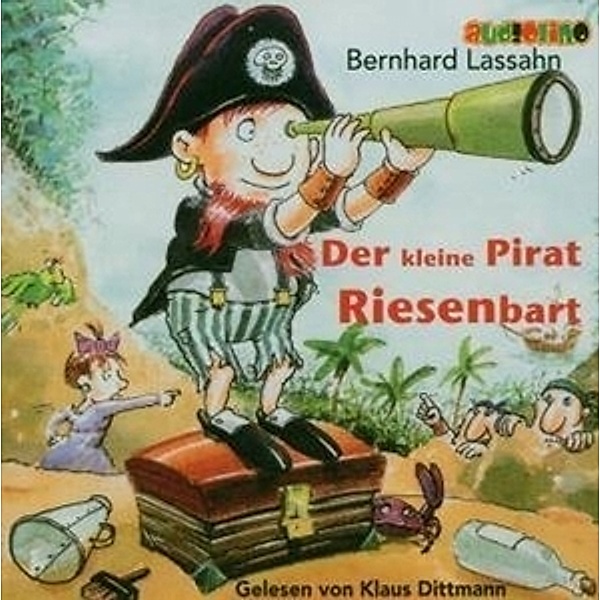 Der kleine Pirat Riesenbart, 1 Audio-CD, Bernhard Lassahn