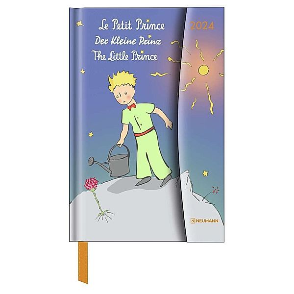 Der Kleine Prinz 2024 - Diary - Buchkalender - Taschenkalender - 10x15, Antoine de Saint-Exupéry