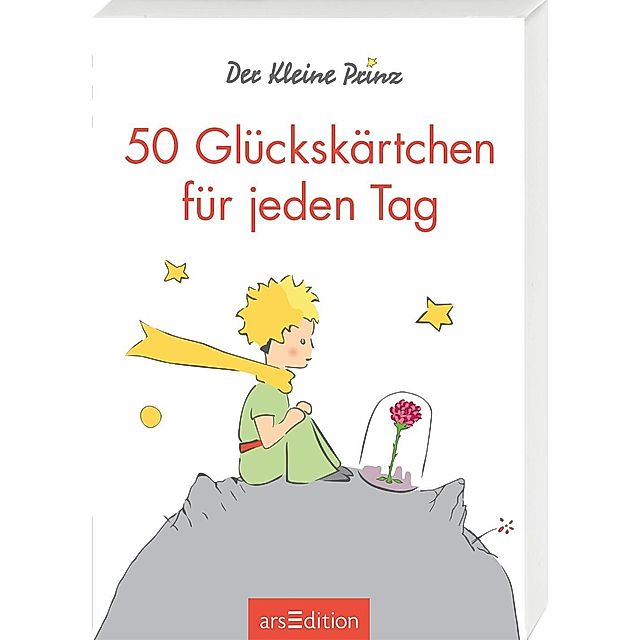 Der Kleine Prinz. 50 Glückskärtchen für jeden Tag Buch - Weltbild.at