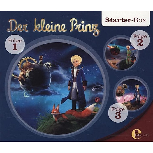 Der kleine Prinz - Der kleine Prinz, Starter-Box,3 Audio-CDs, Der Kleine Prinz