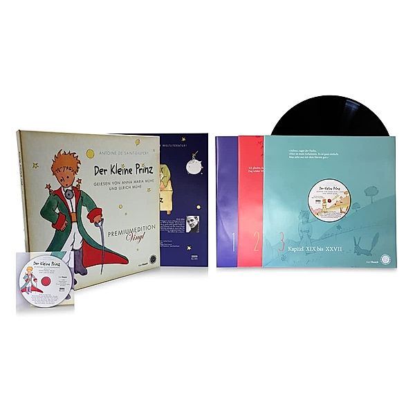 Der Kleine Prinz-Premium Edition (3lp+Cd) (Vinyl), Antoine de Saint-Exupèry