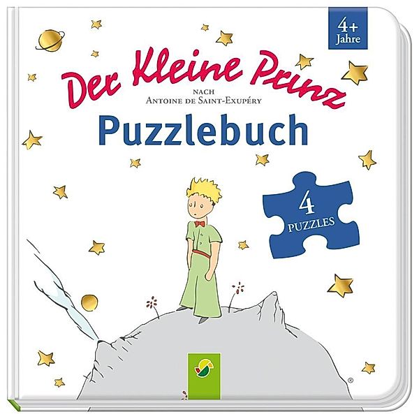 Der kleine Prinz Puzzlebuch, Antoine de Saint-Exupéry