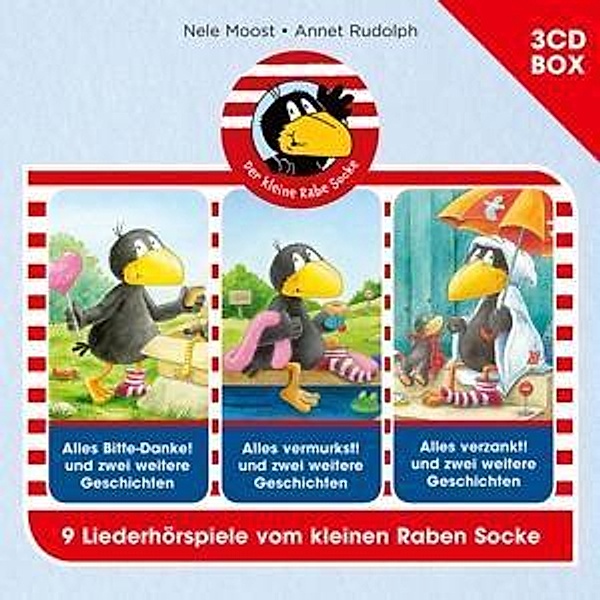 Der kleine Rabe Socke - 3-CD Hörspielbox Vol. 3, Der kleine Rabe Socke