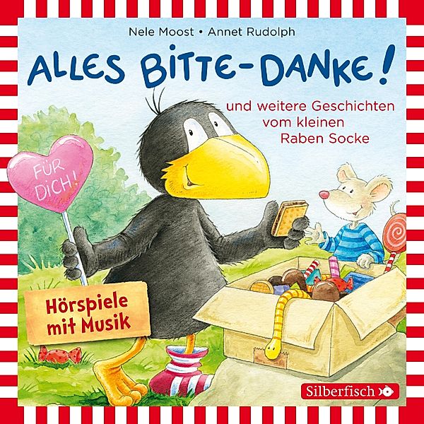 Der kleine Rabe Socke - Alles Bitte-danke!, Alles Eis!, Socke will alles können und zwar ruckzuck! (Der kleine Rabe Socke), Nele Moost, Annet Rudolph