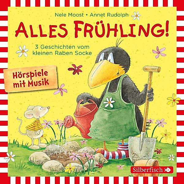 Der kleine Rabe Socke - Alles Frühling!: Alles Freunde!, Alles wächst!, Alles gefärbt!  (Der kleine Rabe Socke), Nele Moost, Annet Rudolph