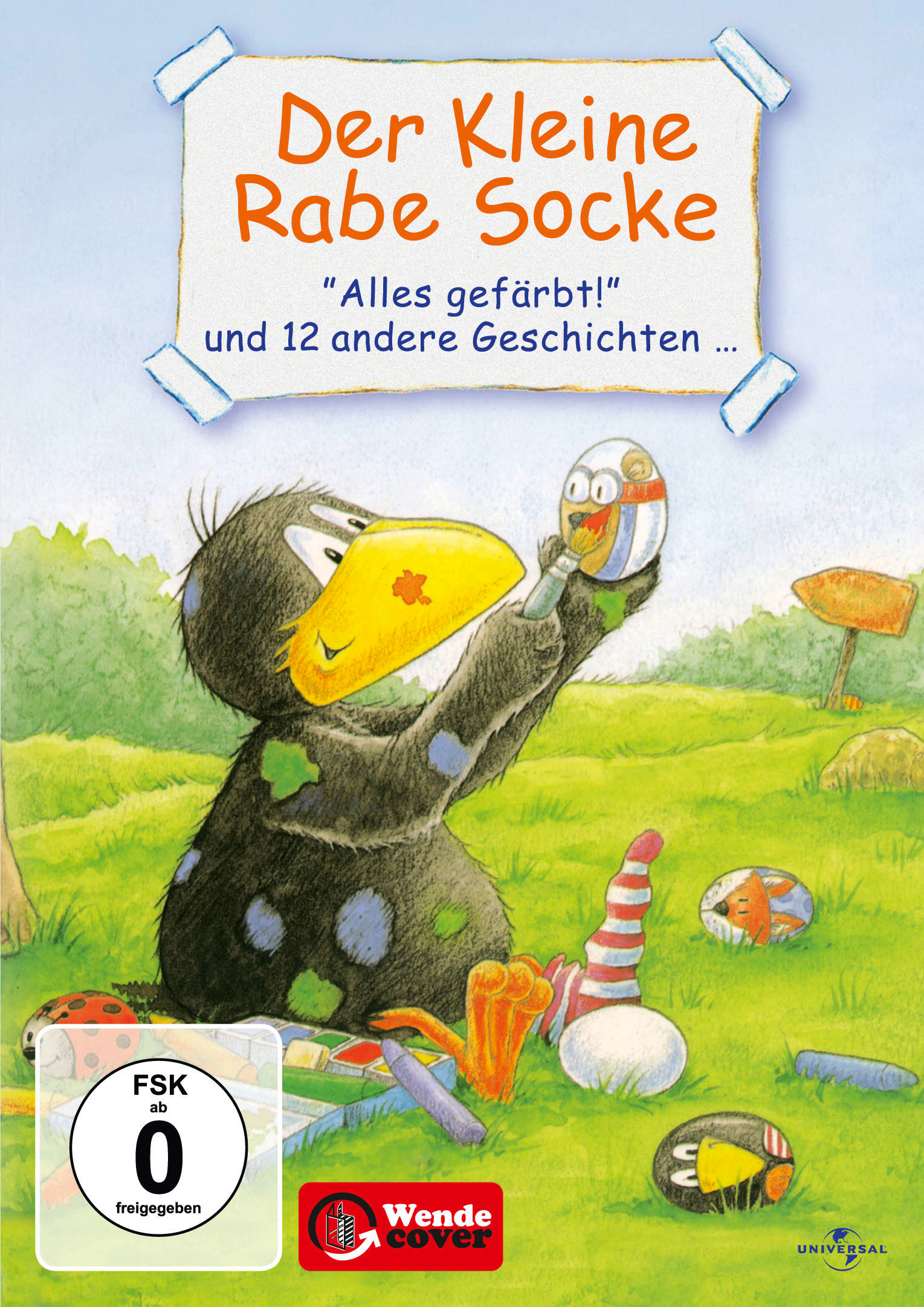 Image of Der kleine Rabe Socke - Alles gefärbt!