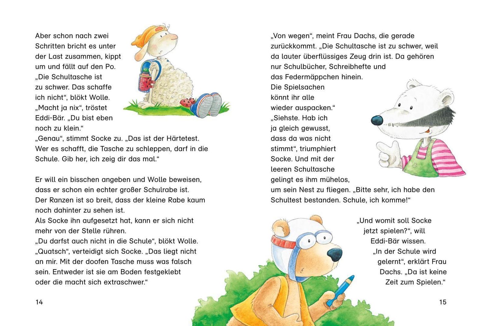 Der kleine Rabe Socke: Alles Schule! Buch bestellen - Weltbild.ch
