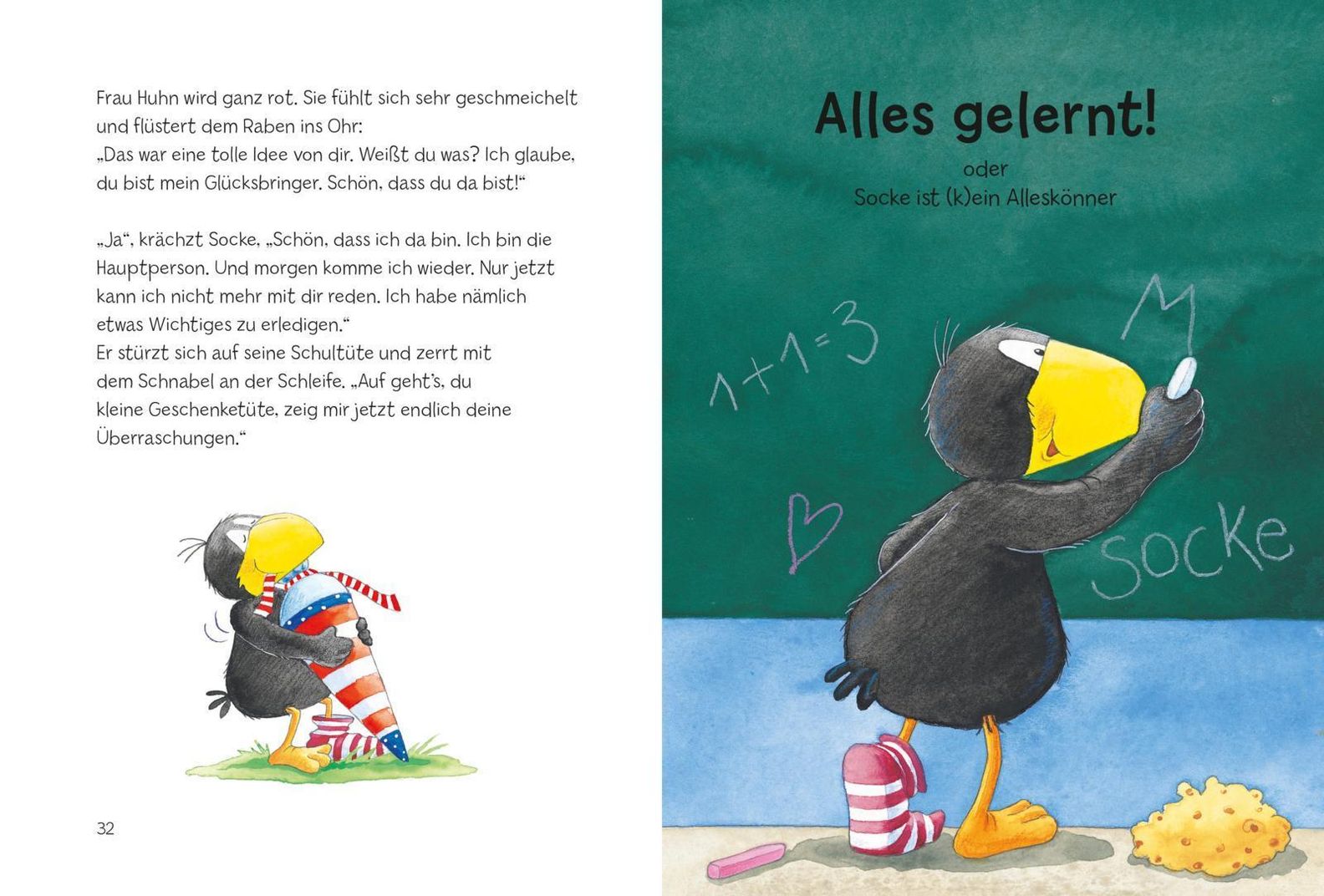 Der kleine Rabe Socke: Alles Schule! Buch versandkostenfrei - Weltbild.de