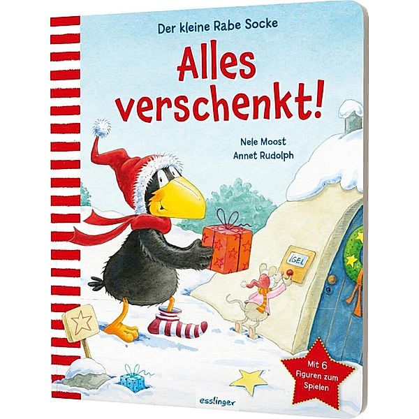 Der kleine Rabe Socke: Alles verschenkt! Mit Spielfiguren, Nele Moost