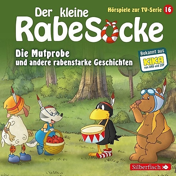 Der kleine Rabe Socke - Die Mutprobe und andere rabenstarke Geschichten, Katja Grübel, Jan Strathmann