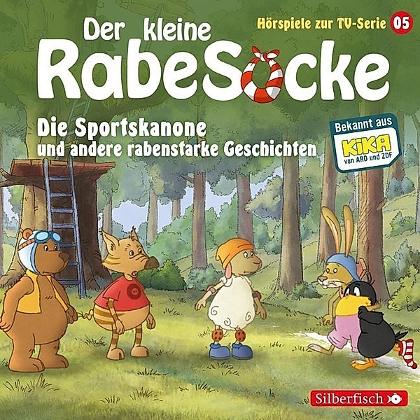 Der kleine Rabe Socke - Die Sportskanone und andere rabenstarke Geschichten (Folge 05), Katja Grübel, Jan Strathmann
