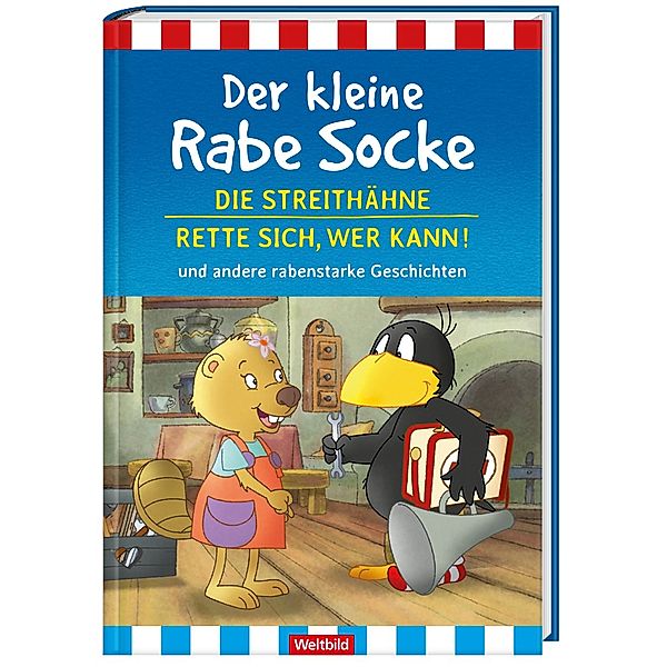 Der kleine Rabe Socke: Die Streithähne / Rette sich, wer kann!, Nele Moost