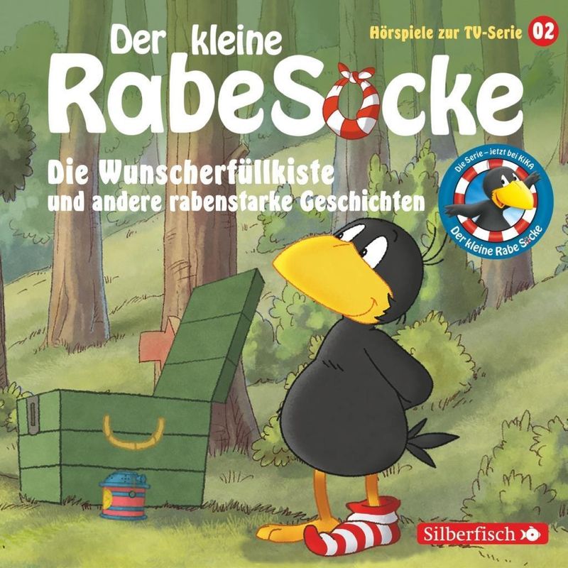 Der kleine Rabe Socke - Die Wunscherfüllkiste und andere rabenstarke  Geschichten Hörspiel zur TV-Serie 02 Hörbuch