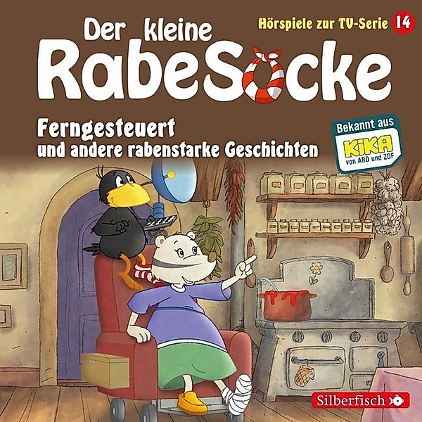 Der kleine Rabe Socke - Ferngesteuert und andere rabenstarke Geschichten, Katja Grübel, Jan Strathmann