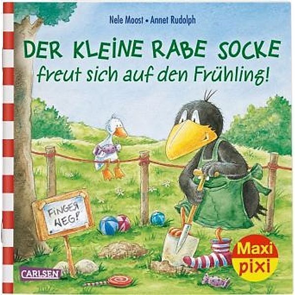 Der kleine Rabe Socke freut sich auf den Frühling, Nele Moost