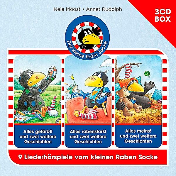 Der kleine Rabe Socke - Hörspielbox Vol. 2 (3 CDs), Der kleine Rabe Socke