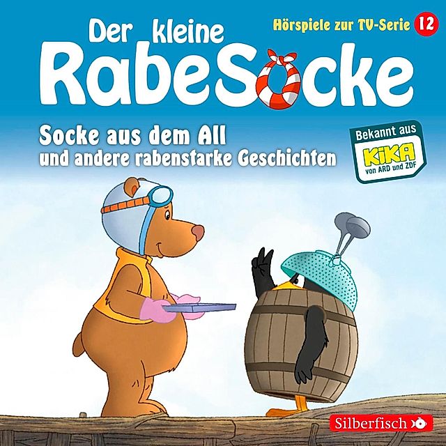 Der kleine Rabe Socke - Hörspiele zur TV Serie - 12 - Socke aus dem All,  Der Hypnotiseur, Streithähne Hörbuch Download