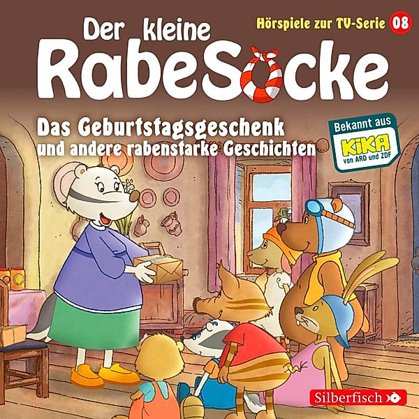 Der kleine Rabe Socke - Hörspiele zur TV Serie - 8 - Das Geburtstagsgeschenk, Das Superfernrohr, Der Erfinderwettbewerb (Der kleine Rabe Socke - Hörspiele zur TV Serie 8), Jan Strathmann, Katja Grübel