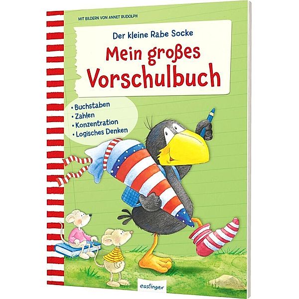 Der kleine Rabe Socke: Mein grosses Vorschulbuch