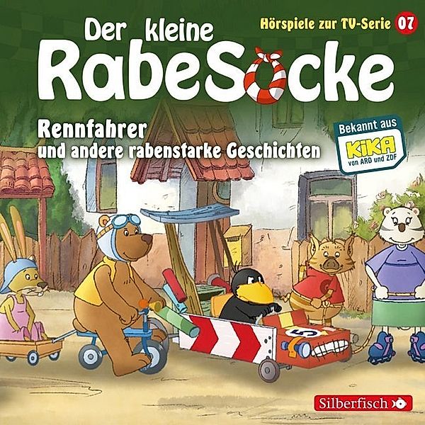 Der kleine Rabe Socke - Rennfahrer und andere rabenstarke Geschichten (Folge 07), Katja Grübel, Jan Strathmann